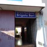 L'entrata della stazione "Brigata Bari" delle Ferrovie del nord barese 